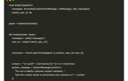 A Coding Guide to Unlock mem0 Memory for Anthropic Claude Bot: Enabling Context-Rich Conversations