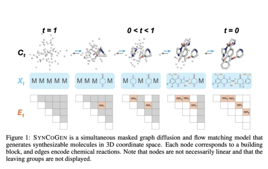 SYNCOGEN: A Machine Learning Framework for Synthesizable 3D Molecular Generation Through Joint Graph and Coordinate Modeling