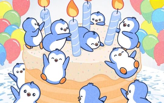 Pudgy Penguins Celebrates Fourth Anniversary Since Entering NFT Market