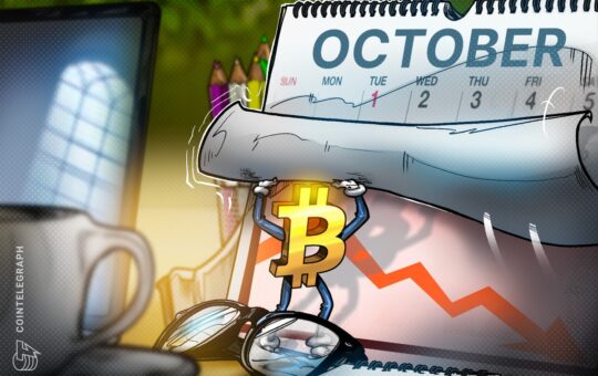 Bitcoin Bollinger Bands Demand Record Volatility After 3.7% October Dip