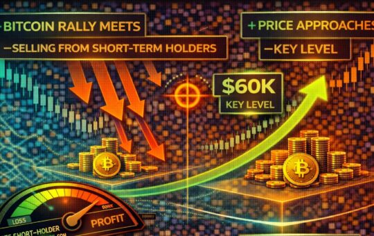 Bitcoin Rally Meets Selling From Short-Term Holders: Price Approaches Key Level