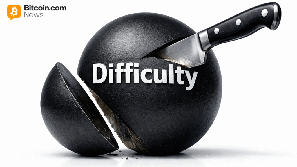 Massive Bitcoin Difficulty Cut Looms After Hashrate Loses Nearly 250 EH/s