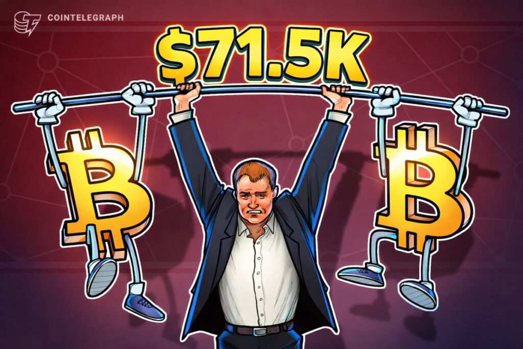 Bitcoin Reclaims $71K, But How Long Will It Hold?