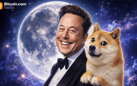 Elon Musk Revives Dogecoin Moon Talk, but DOGE Keeps Falling