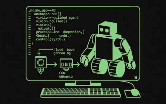 How to Build a Vision-Guided Web AI Agent with MolmoWeb-4B Using Multimodal Reasoning and Action Prediction