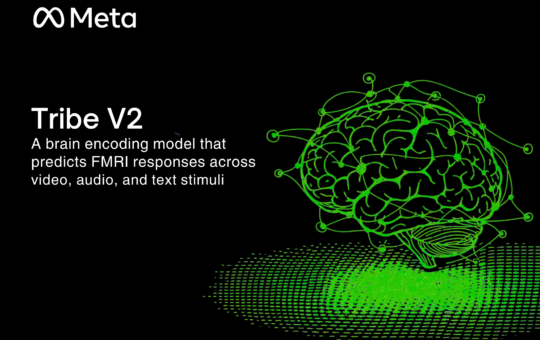 Meta Releases TRIBE v2: A Brain Encoding Model That Predicts fMRI Responses Across Video, Audio, and Text Stimuli