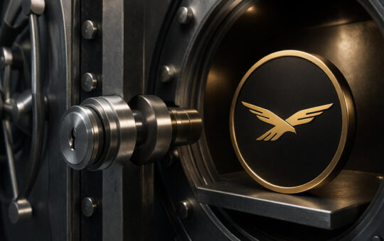 WLFI token inside an open vault as large loan is taken against illiquid holdings ahead of a major token dump