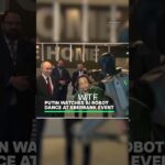 Putin Watches AI Robot Dance At Sberbank Event | RoxomTV News