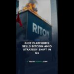 Riot Platforms Sells Bitcoin Amid Strategy Shift in Q1