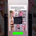 Donald Trump Reacts to Viral “Trump Slay” AI Memes #shorts #viral #news