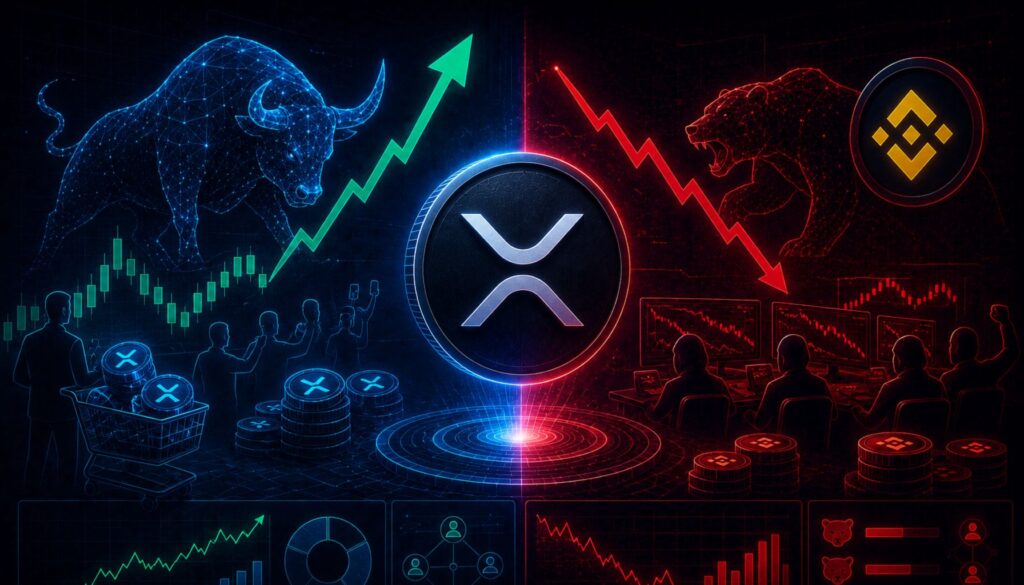 XRP Bulls Keep Buying Spot While Binance Perp Traders Push Aggressive Shorts