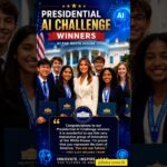 🚀 America’s Future AI Geniuses Honored at the White House! #news #trending #usa #shorts #ai #viral