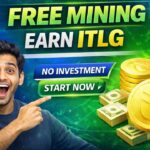 🔥 FREE Crypto Mining App 😱 | Earn ITLG Coin Daily | No Investment Mining 2026