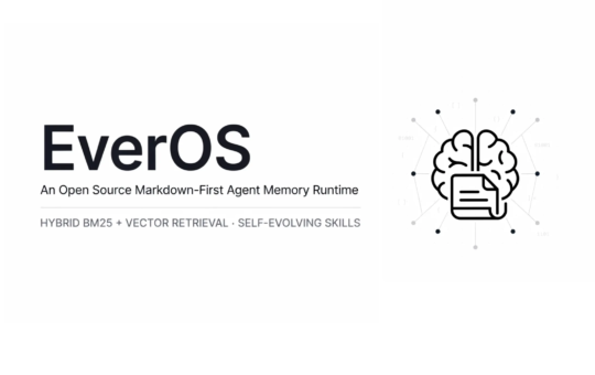 Meet EverOS: An Open Source Markdown-First Agent Memory Runtime With Hybrid BM25 + Vector Retrieval and Self-Evolving Skills
