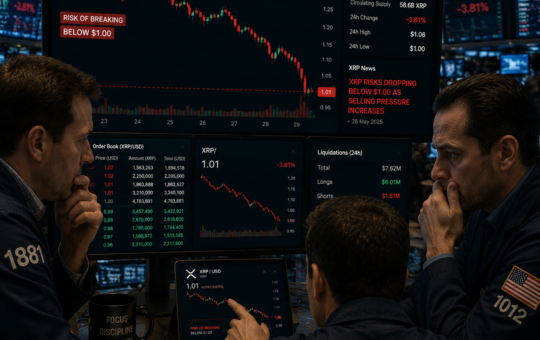 XRP struggles below key resistance amid geopolitical tensions
