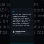 Open-source AI just caught the frontier — for free | AI news #Shorts