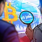 US Nonfarm Payrolls Miss Sends Bitcoin Above $65,000