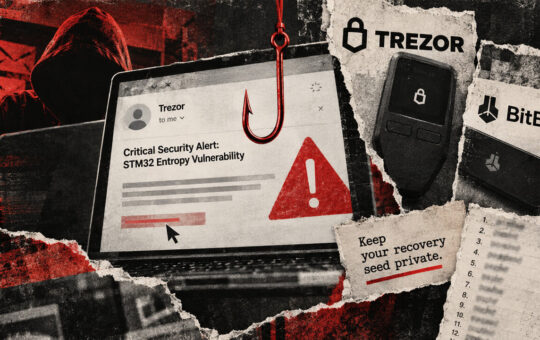 Attackers exploit fake STM32 vulnerability alert to target Trezor and BitBox holders