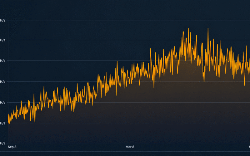 Difficulty Rises, Hashprice Rips 22% as Bitcoin Hashrate Stalls