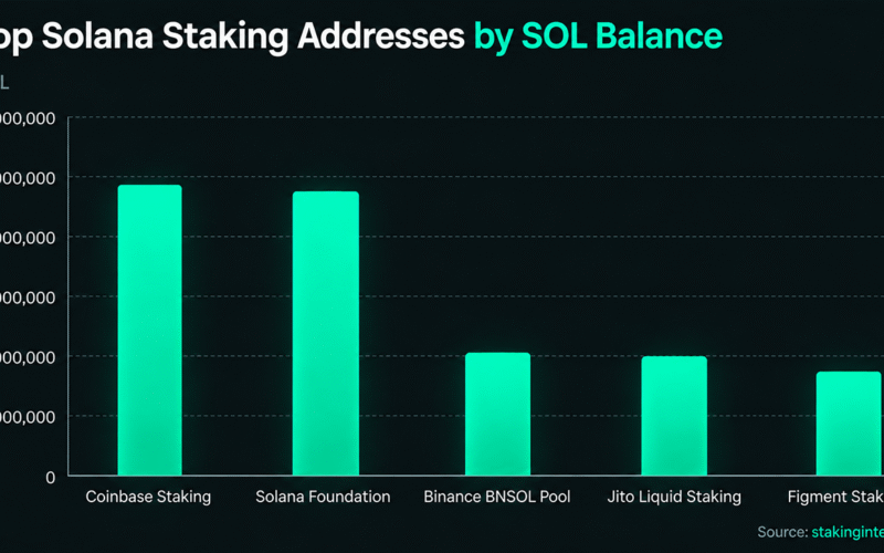 Inside Solana’s Staking Giants and the Mystery Whales With Billions