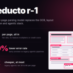 Reducto Releases r-1: A Single Pass Document Parsing Model That Cuts Errors 20% at 1 Cent Per Page