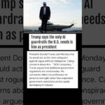 Trump: I’ll Be the Guardrail Against Rogue AI #sort #news #usanow