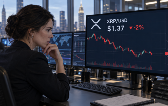 XRP slide as bearish derivatives data limits recovery