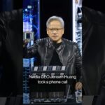 Nvidia CEO Puts Trump on Phone While Downplaying AI Risks