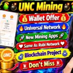 UNC Mining App 2026 | New Blockchain Project | Wallet Offer & Mining Start | Same as Rubi Network 🚀